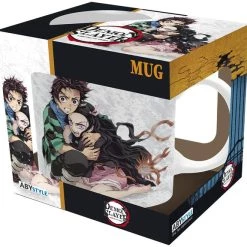 ABYSSE Tanjiro & Nezuko Demon Slayer Mug 6 ABYSSE Tanjiro & Nezuko Demon Slayer Mug -Anime peripheral Sales Store 819065024995 merchandise tanjiro and nezuko demon slayer mug altb