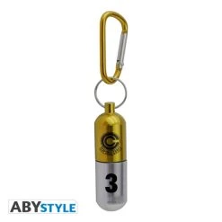 ABYSSE Capsule Corp Dragon Ball Z 3 Piece 3D Keychain Set -Anime peripheral Sales Store 819065025817 merchandise capsule corp dragon ball z 3 piece 3d keychain set altb