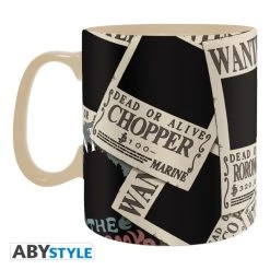 ABYSSE Wanted Posters One Piece Heat Change Mug And Coaster Set -Anime peripheral Sales Store 819065026111 merchandise wanted posters one piece heat change mug and coaster set altb