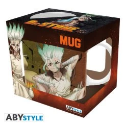 ABYSSE Senku & Tsukasa Dr. STONE Mug -Anime peripheral Sales Store 819065026562 merchandise senku and tsukasa dr stone mug altc