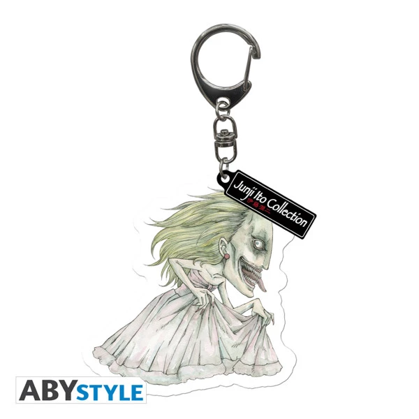 ABYSSE Chibi Fuchi Junji Ito Collection Acrylic Keychain 1 ABYSSE Chibi Fuchi Junji Ito Collection Acrylic Keychain